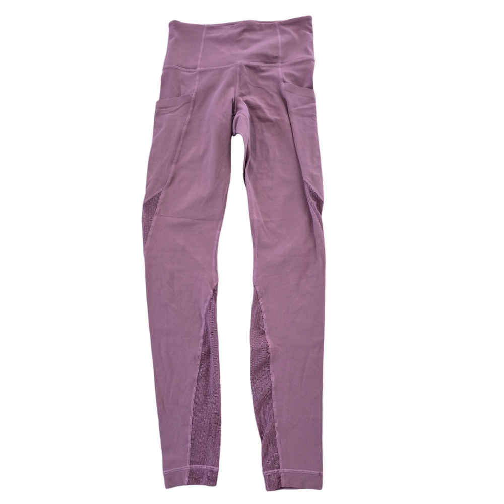 Athleta salutation stash pocket 7/8 tight - Picture 2 of 7